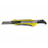 Nóż do tapet z mechanizmem zabezpieczającym, zapasowe ostrza w komplecie żółty V7237-08 (8) thumbnail