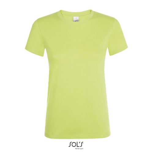 REGENT Damski T-Shirt 150g Apple Green S01825-AG-S 