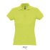 PASSION Damskie POLO 170g Apple Green S11338-AG-S  thumbnail