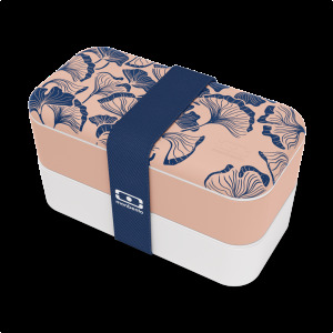 Lunchbox Bento Original MONBENTO, Graphic Ginkgo Graphic Ginkgo