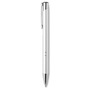Długopis wciskany srebrny