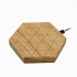 Ładowarka indukcyjna Slim Hexagon drewniany - dąb BWD06722  thumbnail