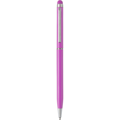 Długopis, touch pen różowy V3183-21 