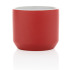 Kubek ceramiczny 350 ml czerwony P434.044 (2) thumbnail