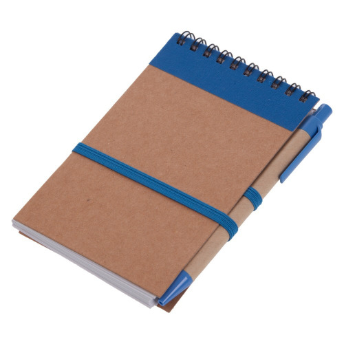Notatnik z długopisem niebieski V2335-11 (7)