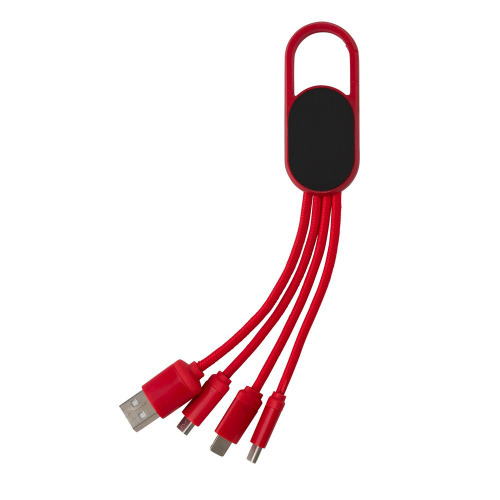 Kabel do ładowania czerwony V0139-05 