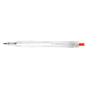 Długopis rPET pomarańczowy