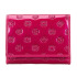 Damski portfel WITTCHEN z lakierowanej skóry z monogramem mały Różowy WITT34-1-070  thumbnail