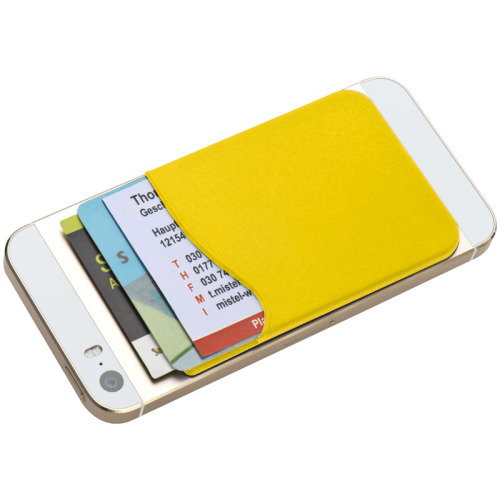 Pokrowiec na kartę do smartfona BORDEAUX Żółty 286408 