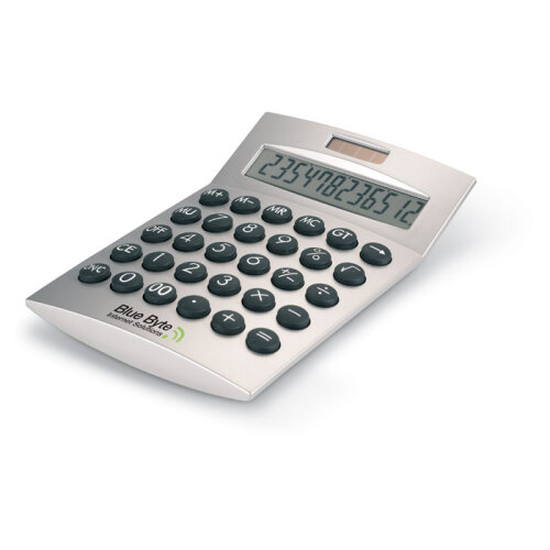 12-to cyfrowy kalkulator srebrny mat AR1253-16 (1)