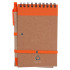 Notatnik z długopisem pomarańczowy V2335-07 (10) thumbnail