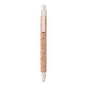 Długopis korkowy beżowy