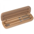 Zestaw piśmienniczy drewniany INDIANAPOLIS brązowy 061401 (1) thumbnail