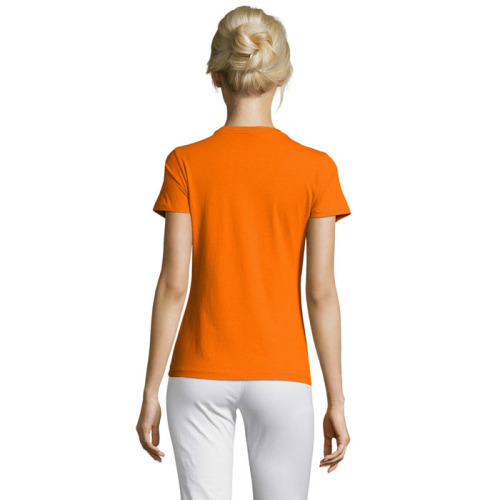 REGENT Damski T-Shirt 150g Pomarańczowy S01825-OR-M (1)