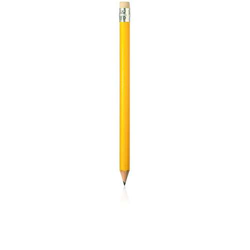 Ołówek z gumką żółty V7682-08/A (1)