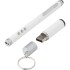 Wskaźnik laserowy, długopis, touch pen, lampka LED, odbiornik biały V3582-02 (2) thumbnail