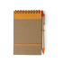 Notatnik z długopisem pomarańczowy V2335-07/A  thumbnail