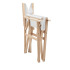 Składane krzesło plażowe biały MO6945-06 (2) thumbnail