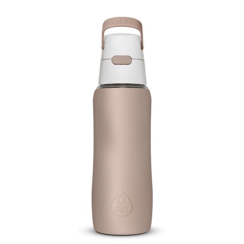 Butelka filtrująca Dafi Solid SiliconeFit 0,7 z filtrem beżowy DAF11 