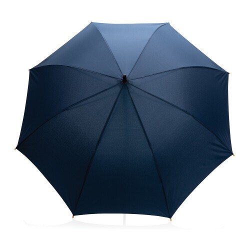 Bambusowy parasol automatyczny 23" Impact AWARE rPET niebieski P850.655 (1)
