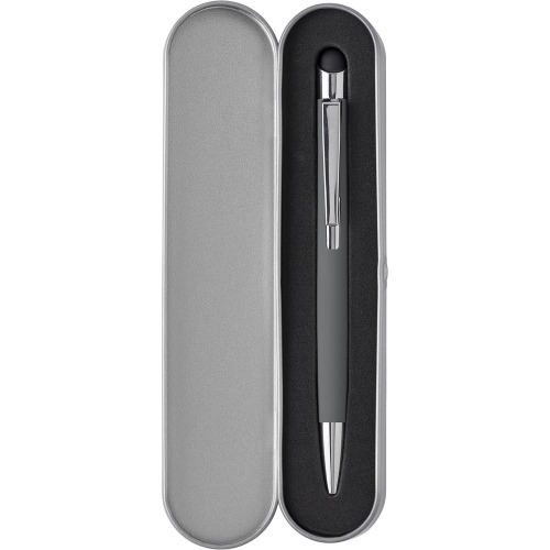 Długopis, touch pen szary V1970-19 