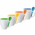 Zestaw do kawy ceramiczny PALERMO 250 ml pomarańczowy 509510 (3) thumbnail