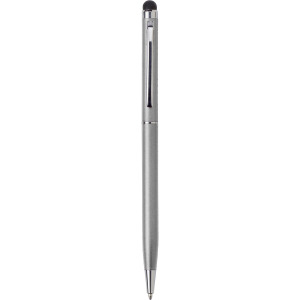 Długopis, touch pen srebrny