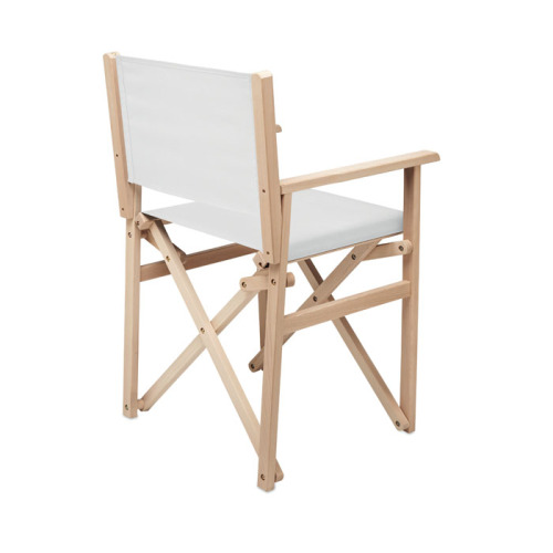 Składane krzesło plażowe biały MO6945-06 (1)