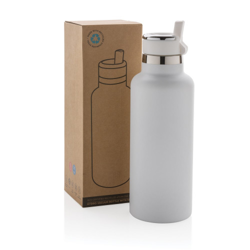 Butelka termiczna 600 ml Hydro biały P435.553 (9)