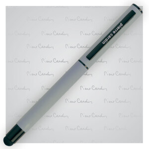 Pióro kulkowe touch pen, soft touch CELEBRATION Pierre Cardin Szary