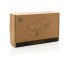 Pudełko śniadaniowe z bambusowym wieczkiem, PP z recyklingu czarny P269.101 (10) thumbnail