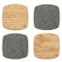 Podkładka na stół mała drewniana dąb BWD02500 (1) thumbnail