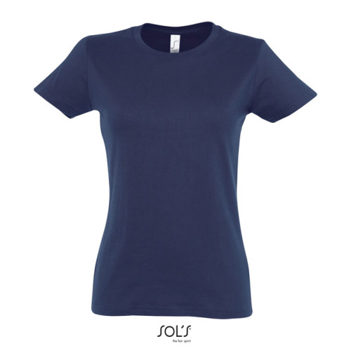 IMPERIAL WOMEN T-SHIRT 190g French Navy S11502-FN-S 