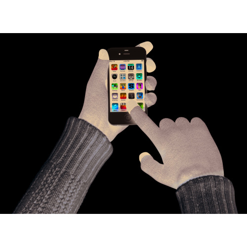 Rękawiczki do smartfona szary MO7947-07 (2)