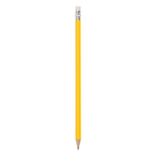 Ołówek z gumką żółty V7682-08 (3)