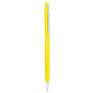 Długopis, touch pen żółty