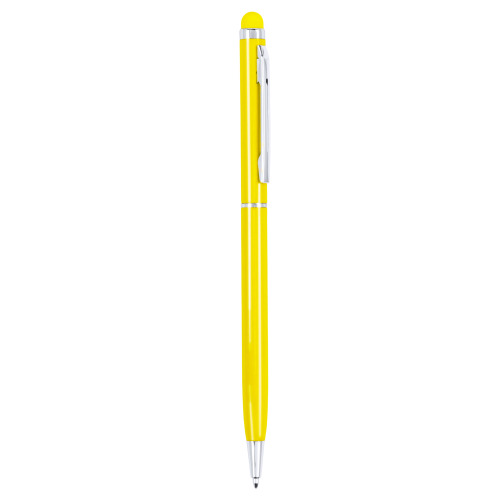 Długopis, touch pen żółty V1660-08 