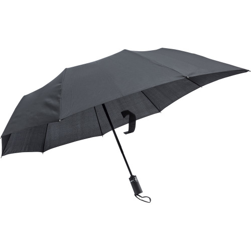 Wiatroodporny parasol automatyczny, składany czarny V0789-03 (2)
