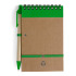 Notatnik z długopisem zielony V2335-06 (3) thumbnail
