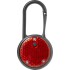 Światełko bezpieczeństwa z karabińczykiem czerwony V7335-05 (3) thumbnail