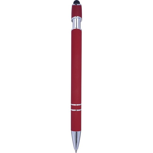 Długopis, touch pen czerwony V1917-05 (4)