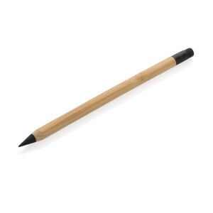 Bambusowy ołówek Infinity z gumką brązowy