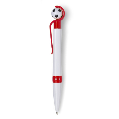 Długopis "piłka nożna" czerwony V1434-05 (1)