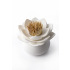 Pojemnik na wykałaczki Lotus Biały QL10156-WH-WH  thumbnail