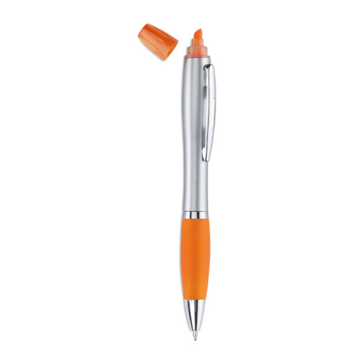 2w1 długopis i zakreślacz pomarańczowy MO7440-10 (1)