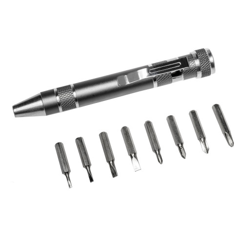 Śrubokręt "długopis" szary V5090-19 (5)