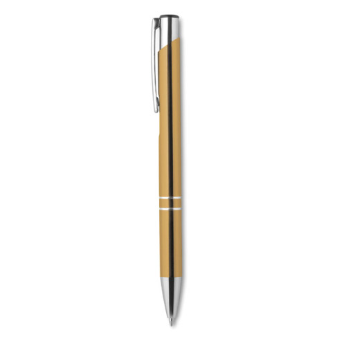 Długopis wciskany matowy złoty KC8893-98 