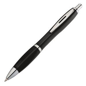 Długopis plastikowy WLADIWOSTOCK czarny