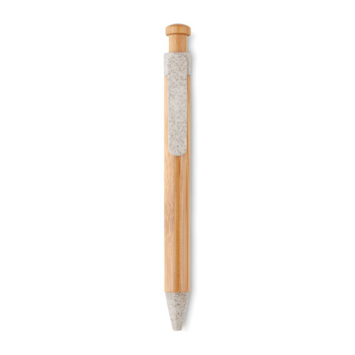 Długopis bambusowy beżowy MO9481-13 