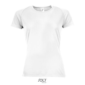 SPORTY Damski T-Shirt 140g Biały